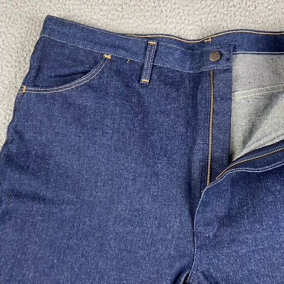 VTG Rustler 87621 Straight Leg Jeans Men's 44x32 Heavy Workwear Rugged New - Picture 4 of 11